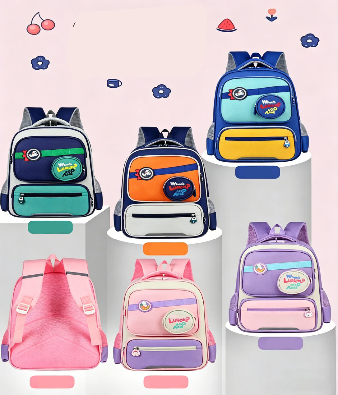 Mochila escolar modelo KB1519
